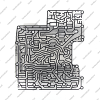 Пластина сепараторная гидравлического блока управления (#A051/B051/A036/B036)