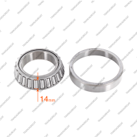 Подшипник дифференциала передний (тип 1, 51x81x15.5/21.0, роликовый, #STA5181)*