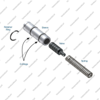 Клапан контроля блокировки гидротрансформатора